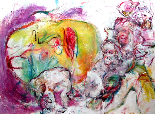 Dagmar Rauwald-Schneewittchens Schlaf beschert Freunde- O__l auf Lw 2006_07