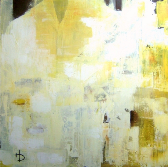 Undercover,100x100x5cm,AcrylbildaufLeinwand